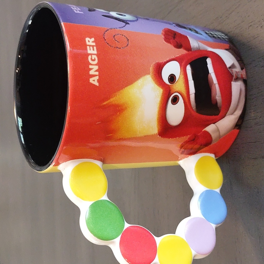 Disney parks pixar "Inside out" emotion character mug